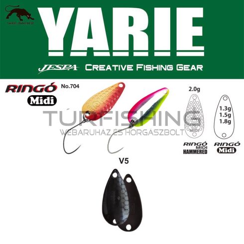 Yarie Jespa YARIE 704 RINGO MIDI 1.5gr V5 D6