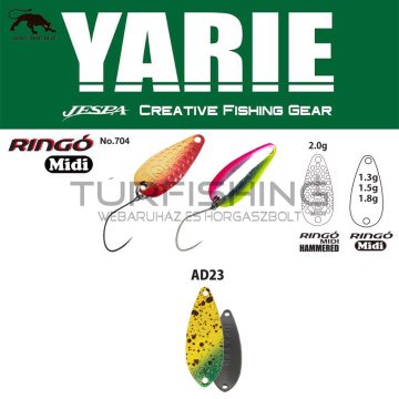 Yarie Jespa YARIE 704 RINGO MIDI 1.8gr AD23 Monkey Banana