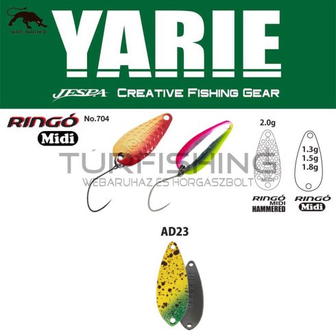 Yarie Jespa YARIE 704 RINGO MIDI 1.8gr AD23 Monkey Banana