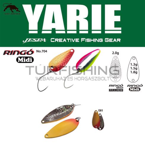 Yarie Jespa YARIE 704 RINGO MIDI 1.8gr E81 Murasaki Uni