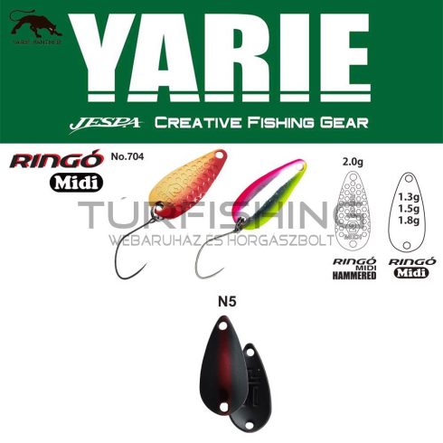 Yarie Jespa YARIE 704 RINGO MIDI 1.8gr N5 Rabbit Eye