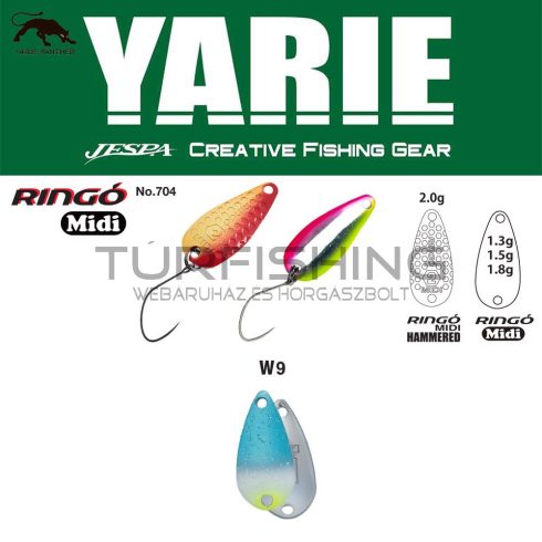 Yarie Jespa YARIE 704 RINGO MIDI 1.8gr W9 Blues