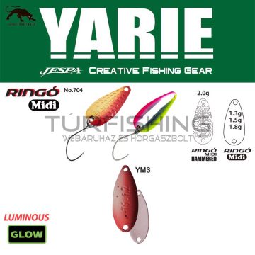 Yarie Jespa YARIE 704 RINGO MIDI 1.8gr YM3 Fruit Strawberry