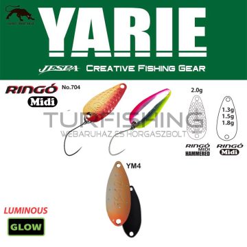 Yarie Jespa YARIE 704 RINGO MIDI 1.8gr YM4 Fruit Orange