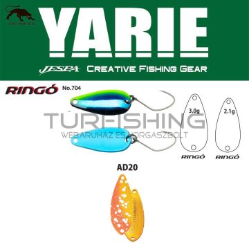 Yarie Jespa YARIE 704 RINGO 3.0gr AD20 First Fire