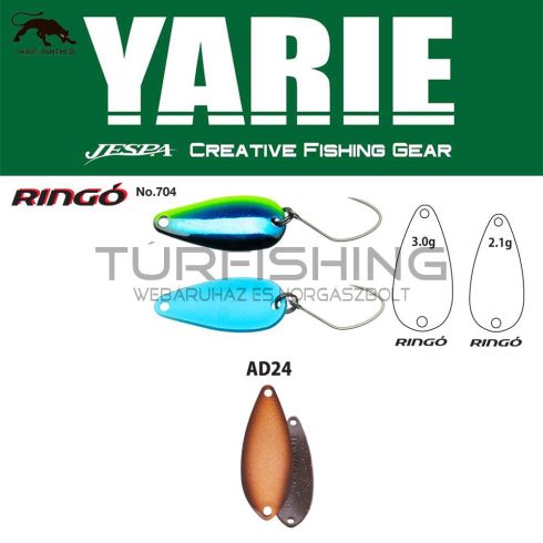 Yarie Jespa YARIE 704 RINGO 3.0gr AD24 Oyster