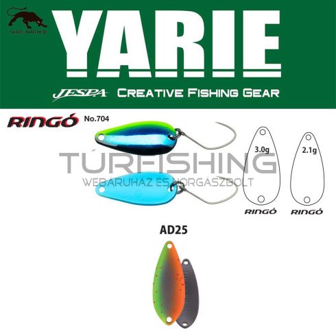 Yarie Jespa YARIE 704 RINGO 3.0gr AD25 Vegetable