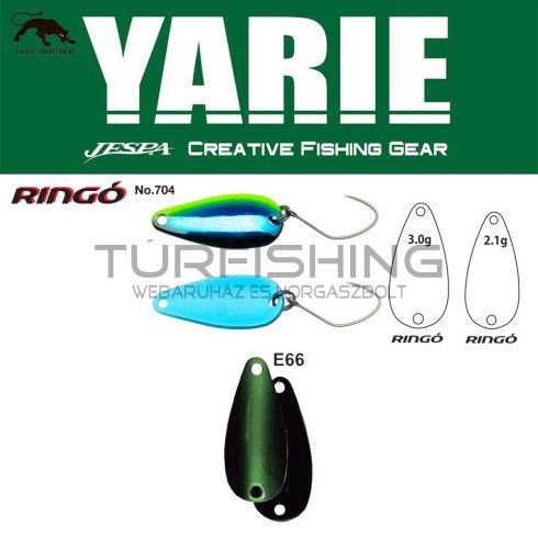 Yarie Jespa YARIE 704 RINGO 3.0gr E66 Fits Green