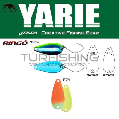 Yarie Jespa YARIE 704 RINGO 3.0gr E71 AG Carrot