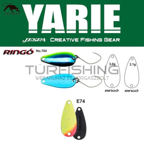 Yarie Jespa YARIE 704 RINGO 3.0gr E74 Lemon Squash