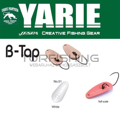 Yarie Jespa YARIE 705 B-TAP 1.2gr 51 White