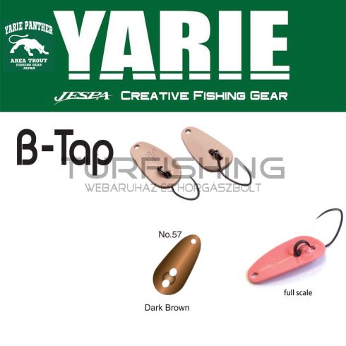 Yarie Jespa YARIE 705 B-TAP 1.2gr 57 Dark Brown