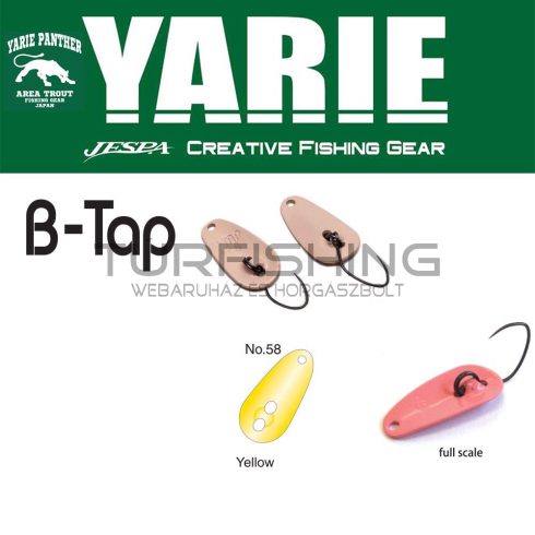 Yarie Jespa YARIE 705 B-TAP 1.2gr 58 Yellow