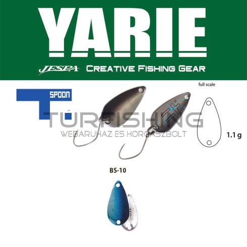 Yarie Jespa YARIE 706 T-SPOON 1.1gr BS10 Blue/Silver