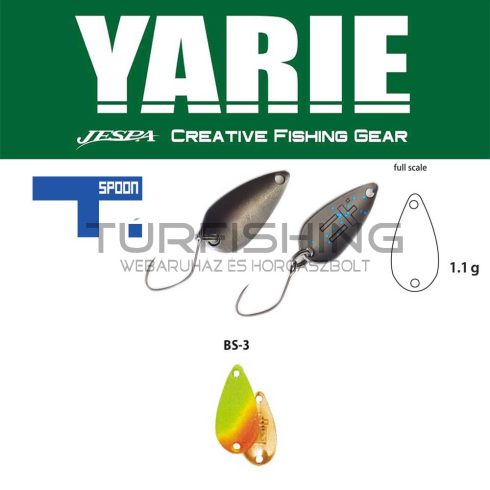 Yarie Jespa YARIE 706 T-SPOON 1.1gr BS3 First Lemon