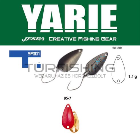 Yarie Jespa YARIE 706 T-SPOON 1.1gr BS7 Candy Pink