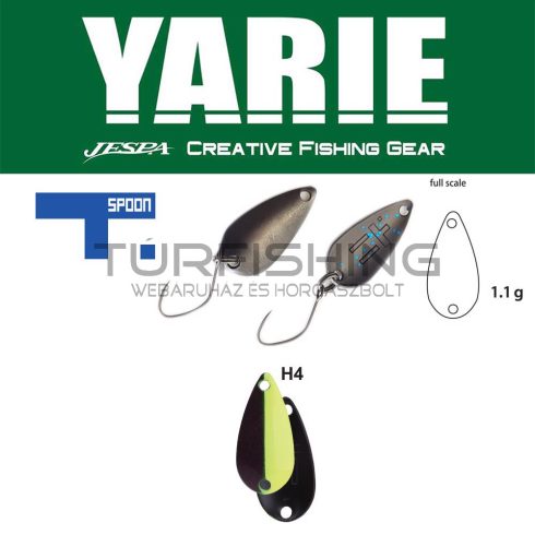 Yarie Jespa YARIE 706 T-SPOON 1.1gr H4 KM Haif