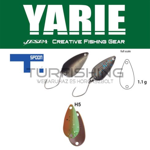 Yarie Jespa YARIE 706 T-SPOON 1.1gr H5 Thirty Eight