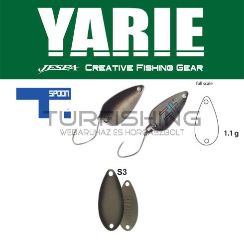 Yarie Jespa YARIE 706 T-SPOON 1.1gr S3 Decayed Leaf