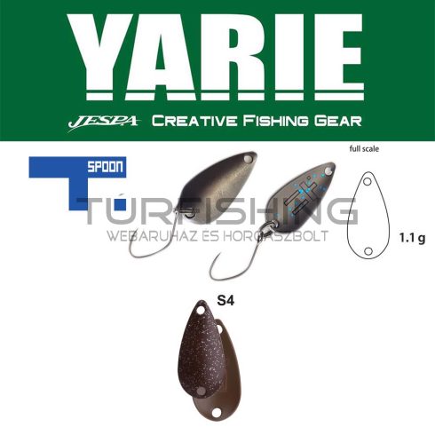 Yarie Jespa YARIE 706 T-SPOON 1.1gr S4 Marron Squash