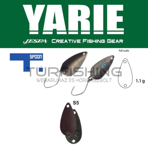 Yarie Jespa YARIE 706 T-SPOON 1.1gr S5 Keime Light Pellet