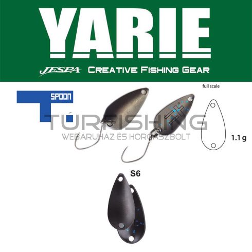 Yarie Jespa YARIE 706 T-SPOON 1.1gr S6 Ganmeta Jewel