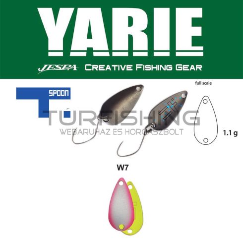 Yarie Jespa YARIE 706 T-SPOON 1.1gr W7 WPN-N