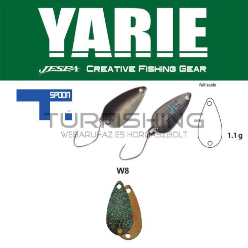 Yarie Jespa YARIE 706 T-SPOON 1.1gr W8 Iwadatami