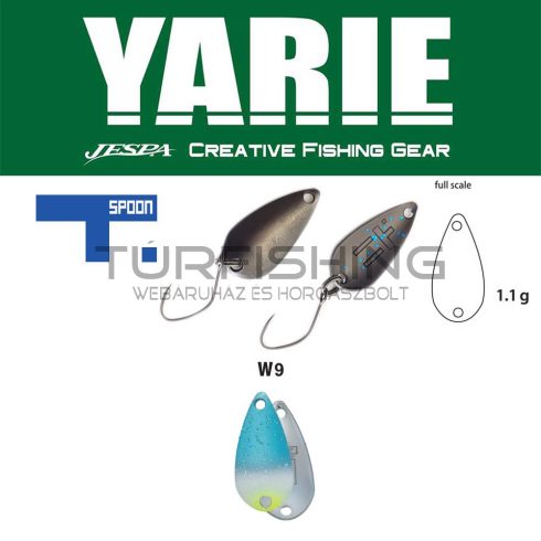 Yarie Jespa YARIE 706 T-SPOON 1.1gr W9 Blues