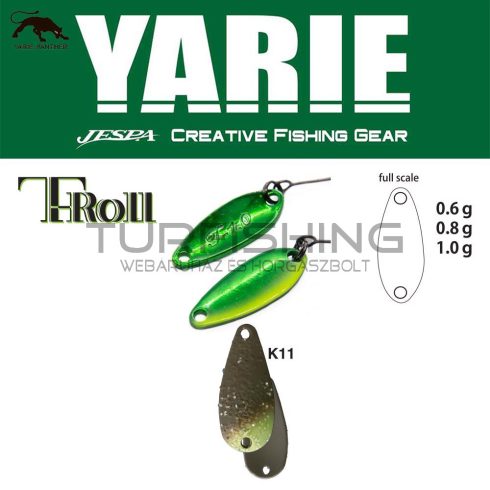 Yarie Jespa YARIE 707T T-ROLL 1.0gr K11 Mobility Olive