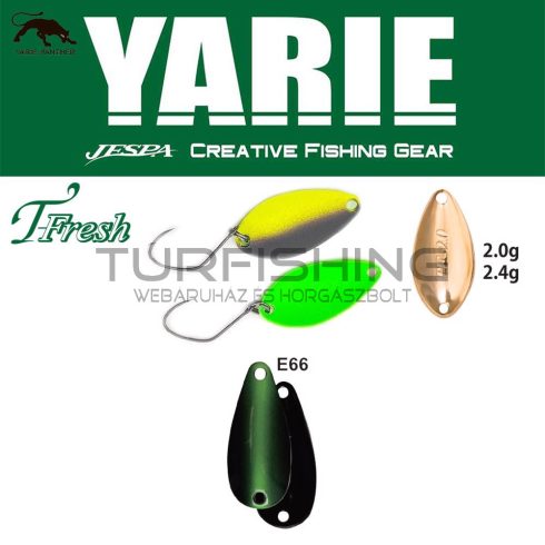 Yarie Jespa YARIE 708T T-FRESH 2.0gr E66 Fits Green