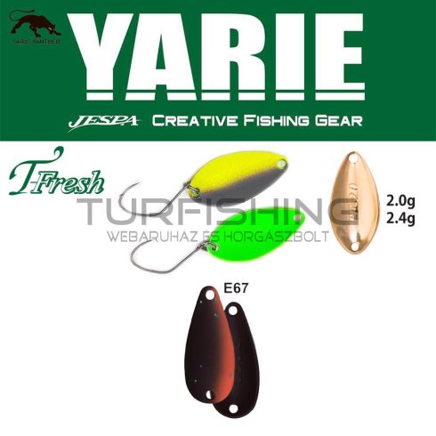 Yarie Jespa YARIE 708T T-FRESH 2.0gr E67 Winner Brown