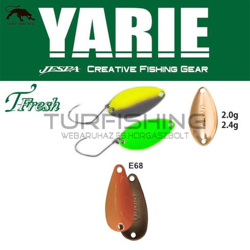 Yarie Jespa YARIE 708T T-FRESH 2.0gr E68 Caramel Gold