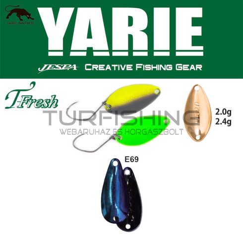 Yarie Jespa YARIE 708T T-FRESH 2.0gr E69 Fire Blue