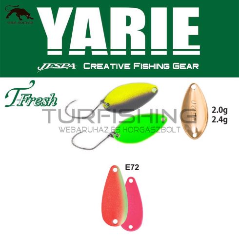 Yarie Jespa YARIE 708T T-FRESH 2.0gr E72 Kids Plum