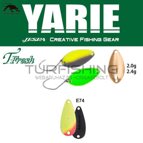 Yarie Jespa YARIE 708T T-FRESH 2.4gr E74 Lemon Squash