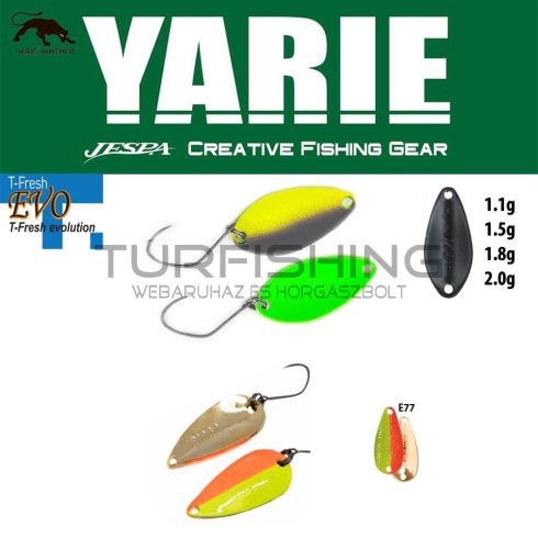 Yarie Jespa YARIE 708T T-FRESH 2.4gr E77 Half Mac