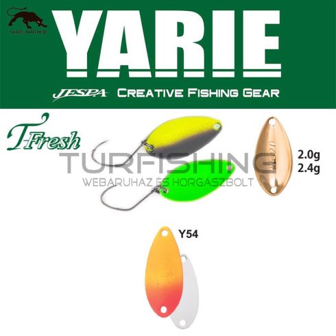 Yarie Jespa YARIE 708T T-FRESH 2.4gr Y54 Orange/Red