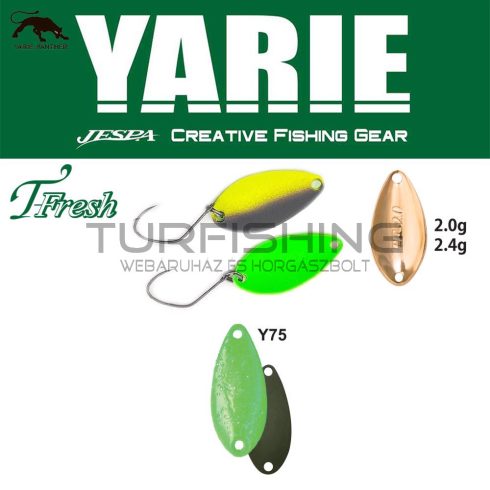 Yarie Jespa YARIE 708T T-FRESH 2.4gr Y75 Green Hololume