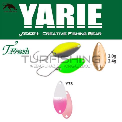 Yarie Jespa YARIE 708T T-FRESH 2.4gr Y78 Shiropino