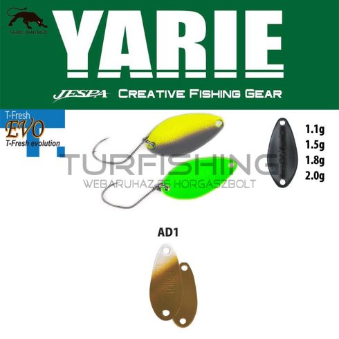 Yarie Jespa YARIE 710T T-FRESH EVO 1.1gr AD1 Kaschyan