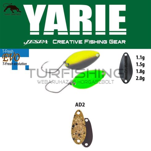 Yarie Jespa YARIE 710T T-FRESH EVO 1.1gr AD2 Mastu Pellet B