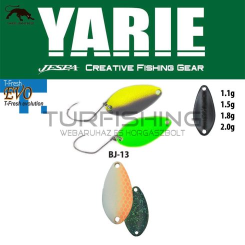 Yarie Jespa YARIE 710T T-FRESH EVO 1.1gr BJ-13 Shigeo