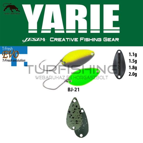 Yarie Jespa YARIE 710T T-FRESH EVO 1.1gr BJ-21 Edamame