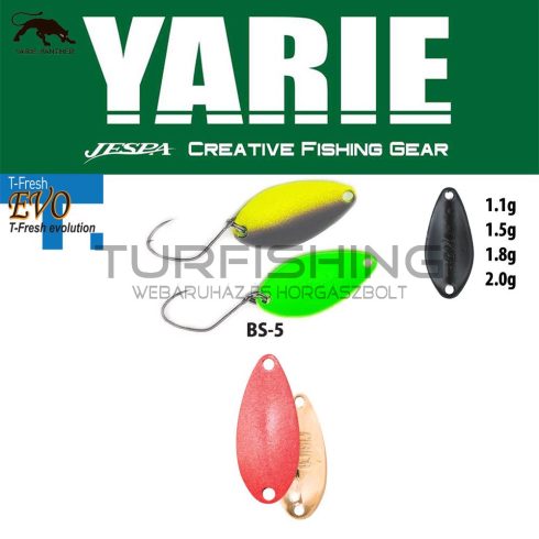 Yarie Jespa YARIE 710T T-FRESH EVO 1.1gr BS-5 Matte Red