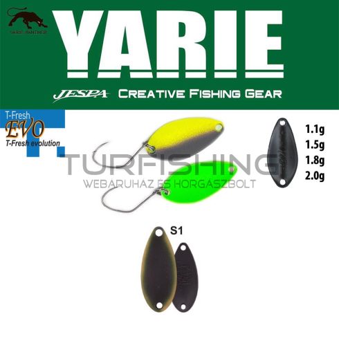 Yarie Jespa YARIE 710T T-FRESH EVO 1.1gr S1 Dark Brown