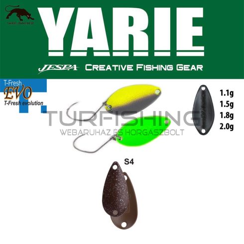 Yarie Jespa YARIE 710T T-FRESH EVO 1.1gr S4 Marron Squash