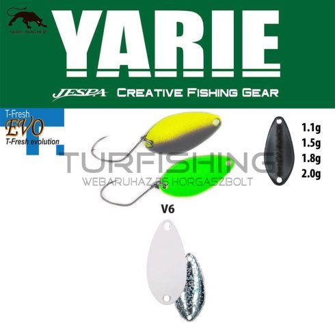 Yarie Jespa YARIE 710T T-FRESH EVO 1.1gr V6 Uzagin