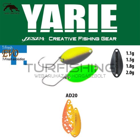 Yarie Jespa YARIE 710T T-FRESH EVO 1.5gr AD20 First Fire