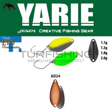 Yarie Jespa YARIE 710T T-FRESH EVO 1.5gr AD24 Oyster